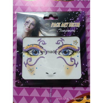 Self Adhesive Glitter Face Stickers Removable Eye/Face Flash Decorative